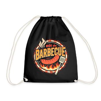 Roi du Barbecue - Sac de sport léger - noir - Devant