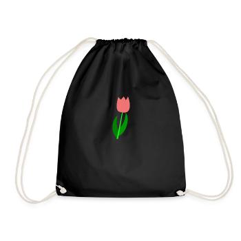 Tulipe Pays-Bas - Sac de sport léger - noir - Devant