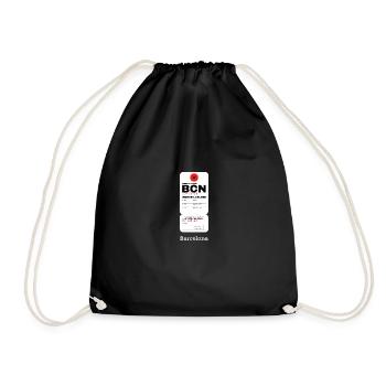 Barcelone - Sac de sport léger - noir - Devant