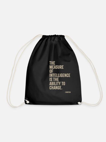 Ability to change - Turnbeutel - Schwarz