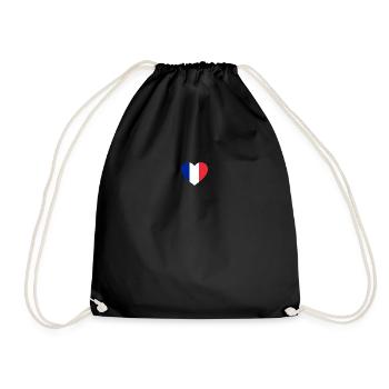 Fier d'être Français - Sac de sport léger - noir - Devant