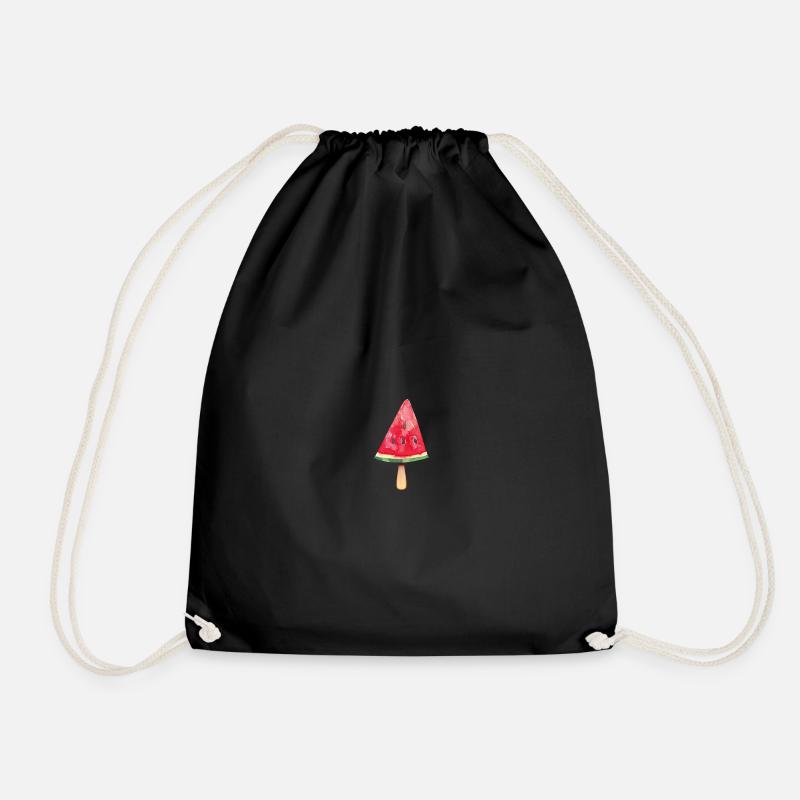 Popsicle - Drawstring Bag - black