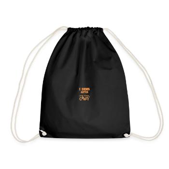 Vorname Artur - Turnbeutel - Schwarz - Vorne