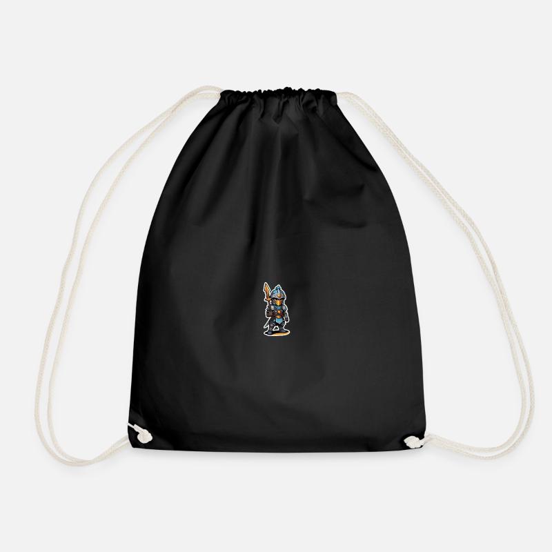 Human Warriors - Drawstring Bag - black