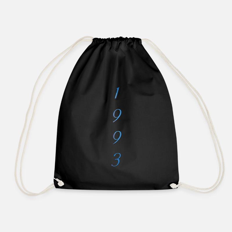 1993 - Drawstring Bag - black