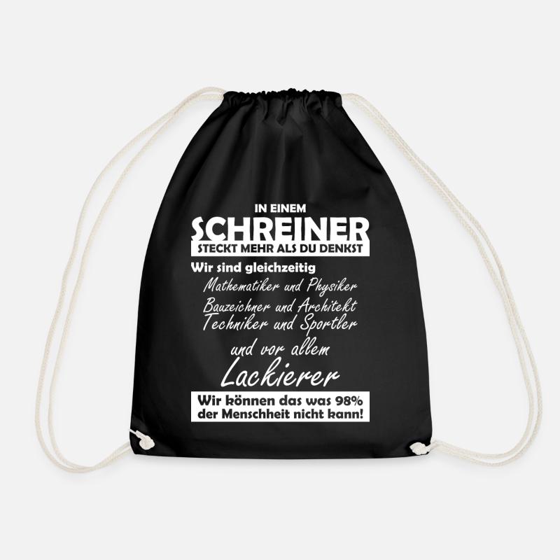 Schreiner - Turnbeutel - Schwarz