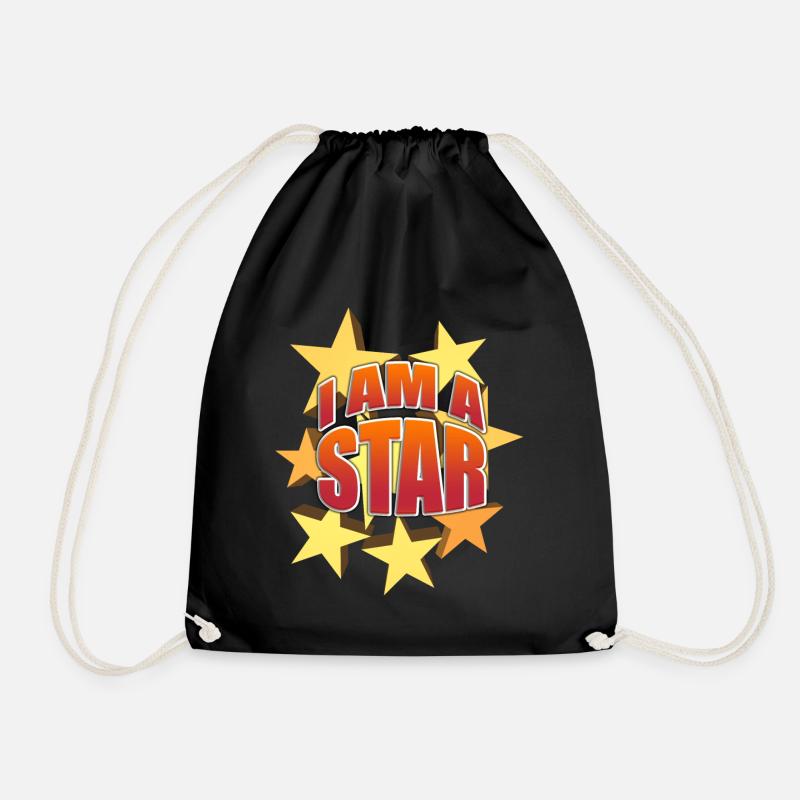 Ich bin ein Star - Turnbeutel - Schwarz