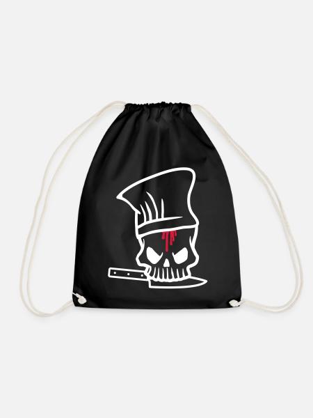 Chef Skull - Turnbeutel - Schwarz
