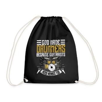 Tambours - Sac de sport léger - noir - Devant