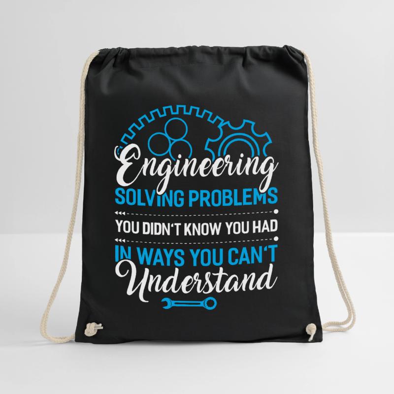 Engineer Mechanical Engineering Electrical Engineering Gift Drawstring Bag