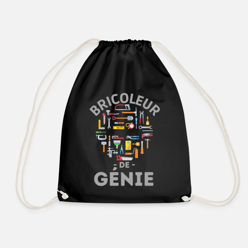 Bricoleur de génie - Sac de sport léger - noir