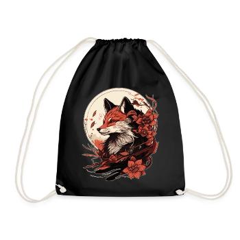 Fuchs Japan - Drawstring Bag - black - Front