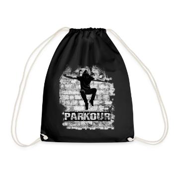 Parkour - Sac de sport léger - noir - Devant