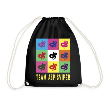 L'équipe Aspisviper - Sac de sport léger - noir - Devant