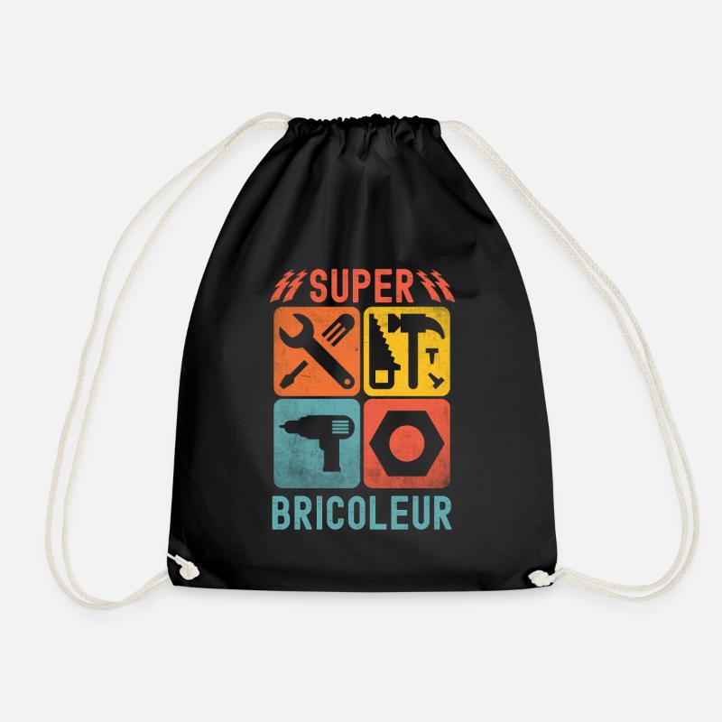 Super bricoleur - Sac de sport léger - noir