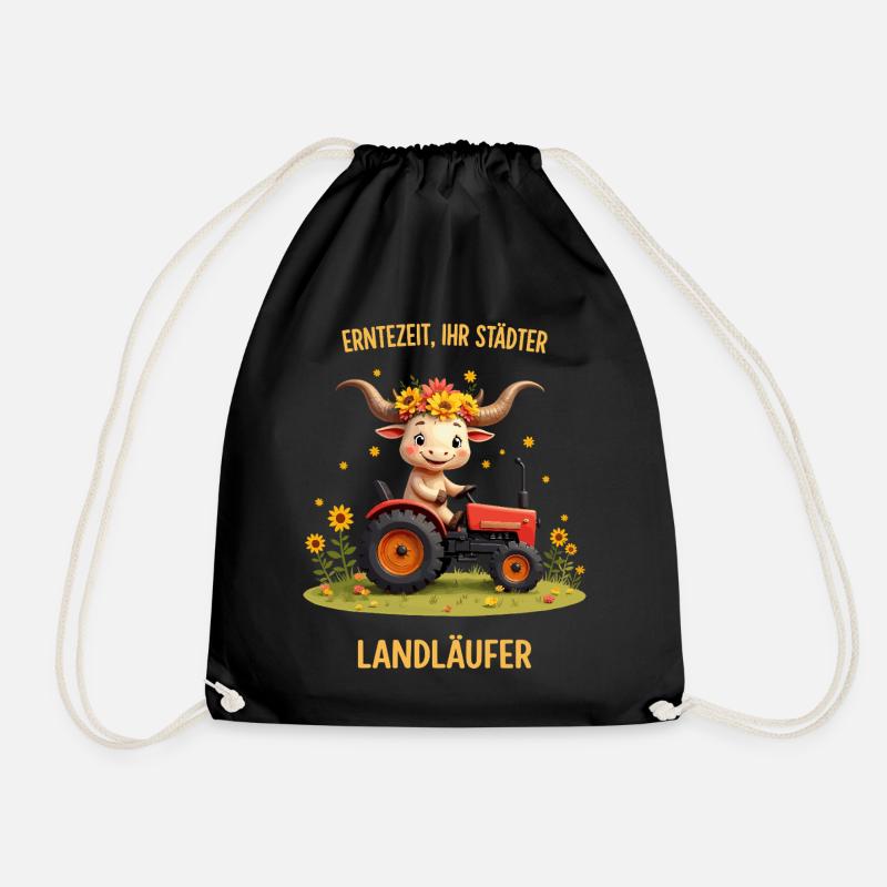 Harvest Time Landläufer - Sac de sport léger - noir