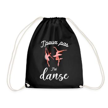 Jpeux pas Tai Danse - Sac de sport léger - noir - Devant