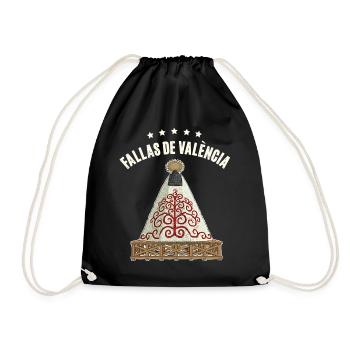 Fallas de Valencia Flowers - Drawstring Bag - black - Front