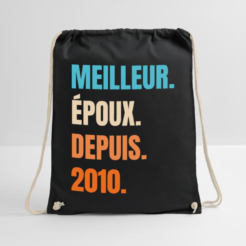 Bester Ehemann seit 2010 Geschenk-Ehemann Turnbeutel
