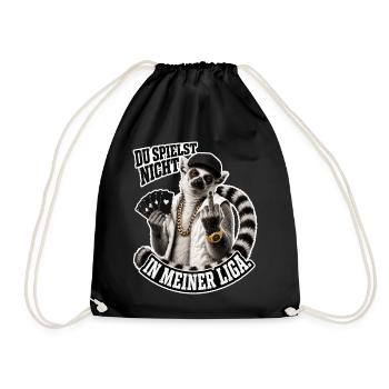 Tu n’es pas à mon niveau - Sac de sport léger - noir - Devant