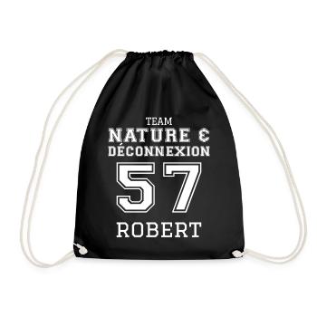 Team Nature Deconnexion 57 Robert T-Shirt Cadea... - Sac de sport léger - noir - Devant