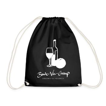 Boule Vin Group Obermutschelbach - Turnbeutel - Schwarz - Vorne
