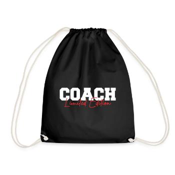 Coach - limited edition - Drawstring Bag - black - Front
