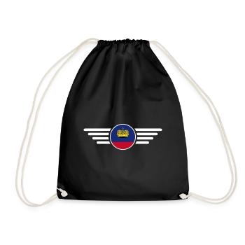 Liechtenstein Style Design T-Shirt - Sac de sport léger - noir - Devant