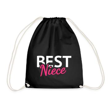 Best Niece - Sac de sport léger - noir - Devant