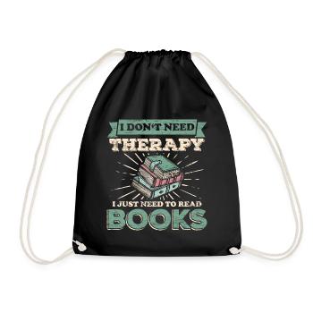 Livres - Sac de sport léger - noir - Devant