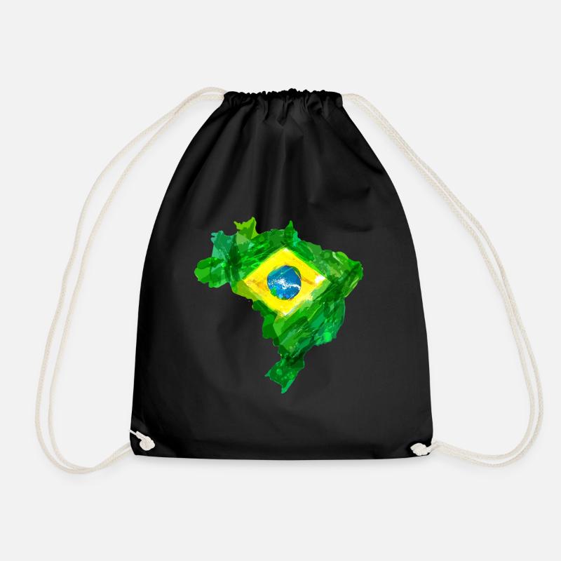 Brésil - Sac de sport léger - noir
