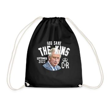 Dieu sauve le roi Charles - Sac de sport léger - noir - Devant
