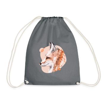 Fox - Turnbeutel - Grau - Vorne