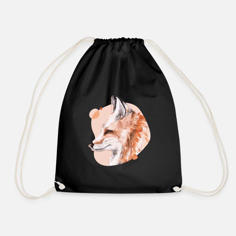 Fox - Turnbeutel - Schwarz