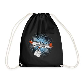 Pilote RC | Modèle de vol | modèle - Sac de sport léger - noir - Devant