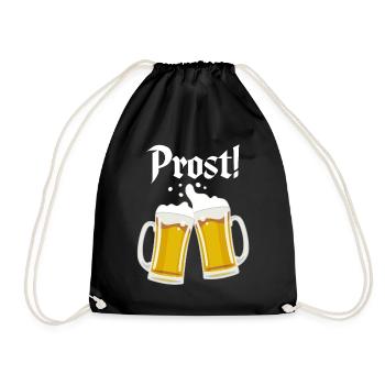 Prost 2018 German Beer Festival - Drawstring Bag - black - Front