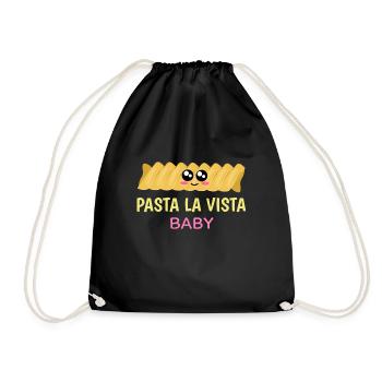 Pasta La Vista Baby Mignon Pasta Pun - Sac de sport léger - noir - Devant