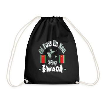 971 gwada ce foss en nou gwadloup - Sac de sport léger - noir - Devant