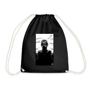 Horror Tales of Creepy Skeleton Horror - Drawstring Bag - black - Front
