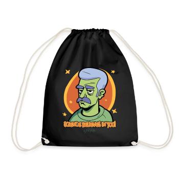 Science believes in you: Science - Drawstring Bag - black - Front