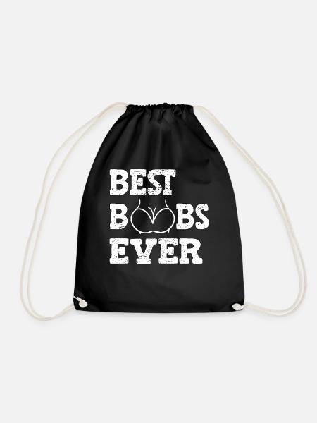 Best Boobs Ever - Turnbeutel - Schwarz