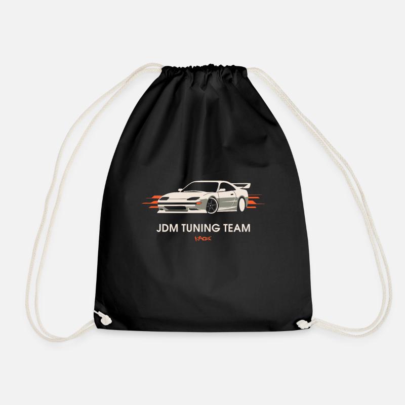 JDM Tuning Team - Turnbeutel - Schwarz