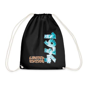 Design de plage en édition limitée de 1974 - Sac de sport léger - noir - Devant