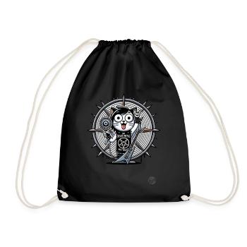 Chat de métal, on fait confiance au Death Metal - Sac de sport léger - noir - Devant