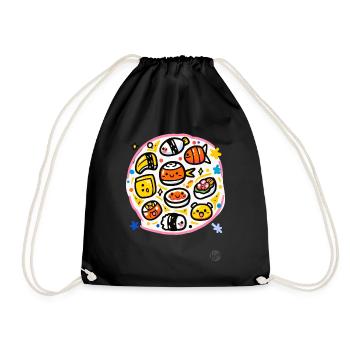 Sushi Heaven - Drawstring Bag - black - Front