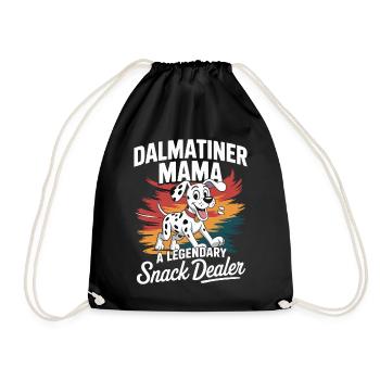 Maman dalmate, marchande de snacks légendaire - Sac de sport léger - noir - Devant