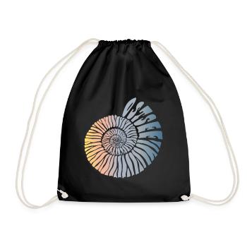 Mer Baltique (édition escargot) - Sac de sport léger - noir - Devant