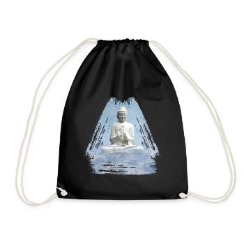 buddha 1 - Sac de sport léger - noir - Devant