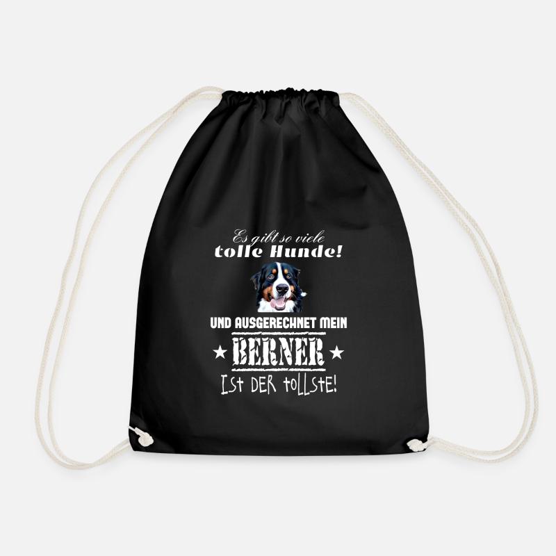 Berner Sennenhund T-Shirt berner sennen - Turnbeutel - Schwarz