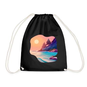 Vacances Sunrise Sea Island - Sac de sport léger - noir - Devant